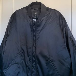 BRAND NEW H&M Men’s Black Bomber Jacket